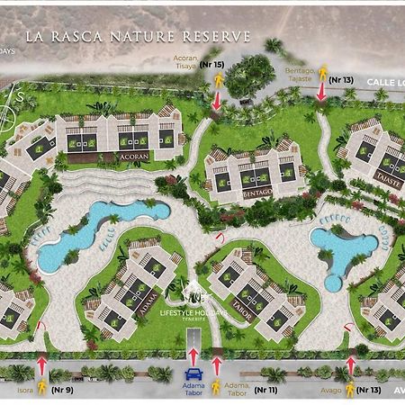 滨海帕尔姆Jardines - Adama 01 Vista Piscina & Jardin 2B别墅 外观 照片