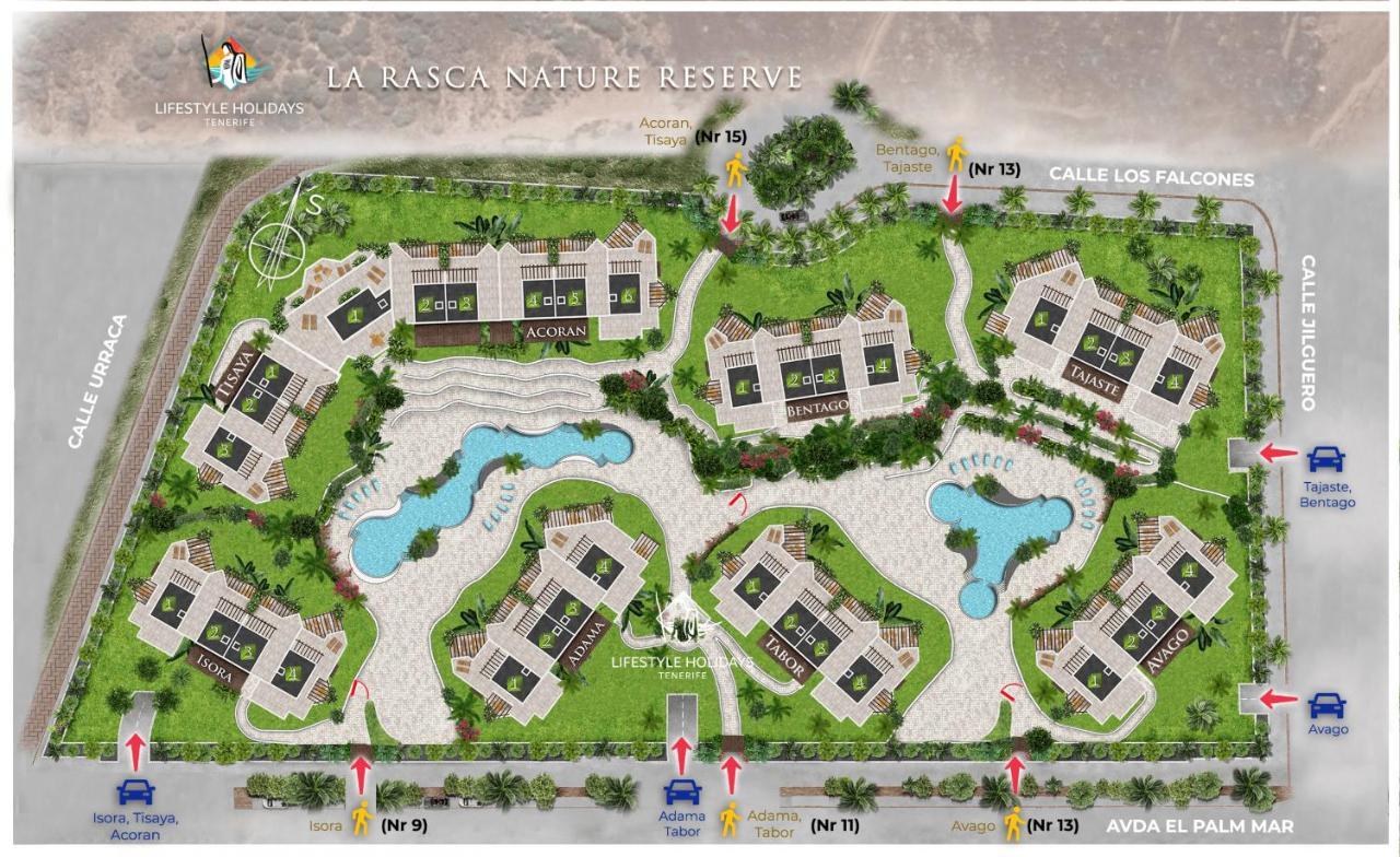 滨海帕尔姆Jardines - Adama 01 Vista Piscina & Jardin 2B别墅 外观 照片